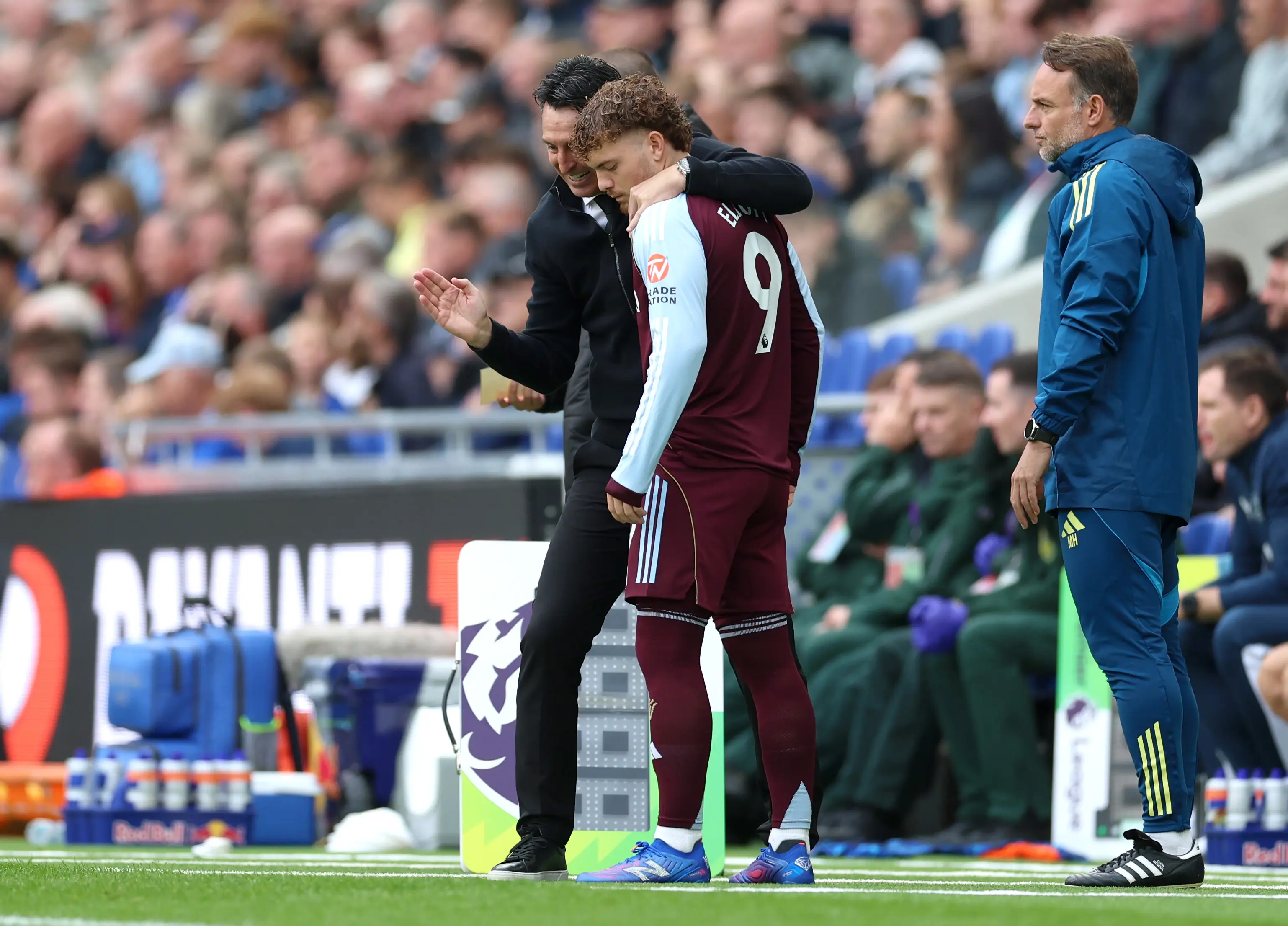 Harvey Elliott has barely featured for Aston Villa this season. Image credit: Getty
