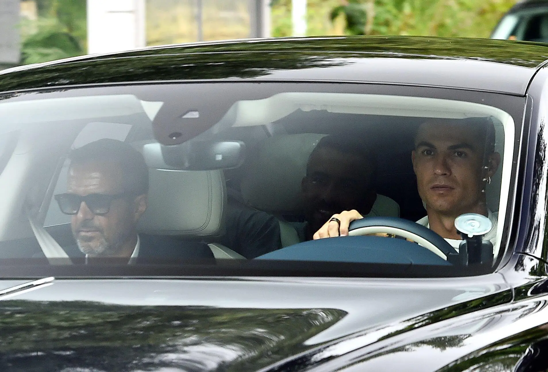 Ronaldo returned to United on Tuesday to hold crisis talks with the club (Image: Alamy)