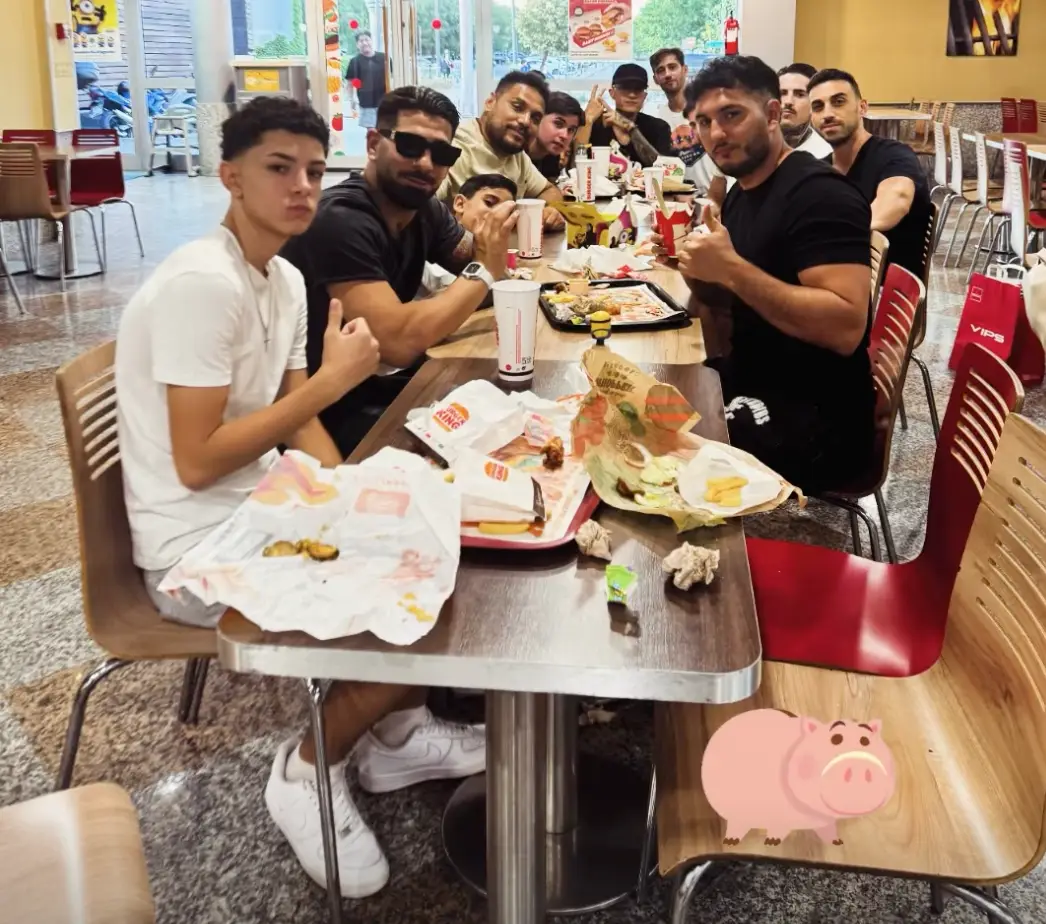 Ilia Topuria has appeared in public for the first time since the Gaethje loss. (Image: omarmontes Instagram)
