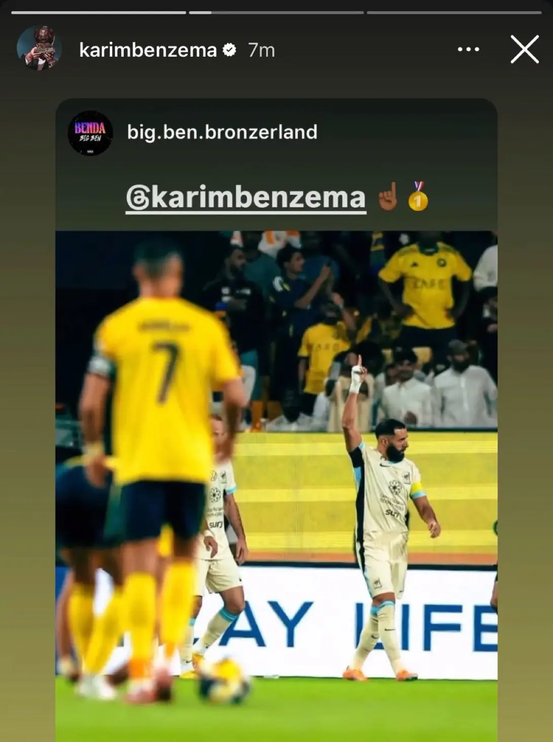 Image: Instagram/@karimbenzema