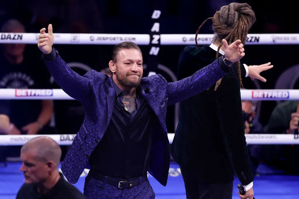 Conor McGregor has called out both KSI and Logan Paul for a boxing fight. (Image: Getty)