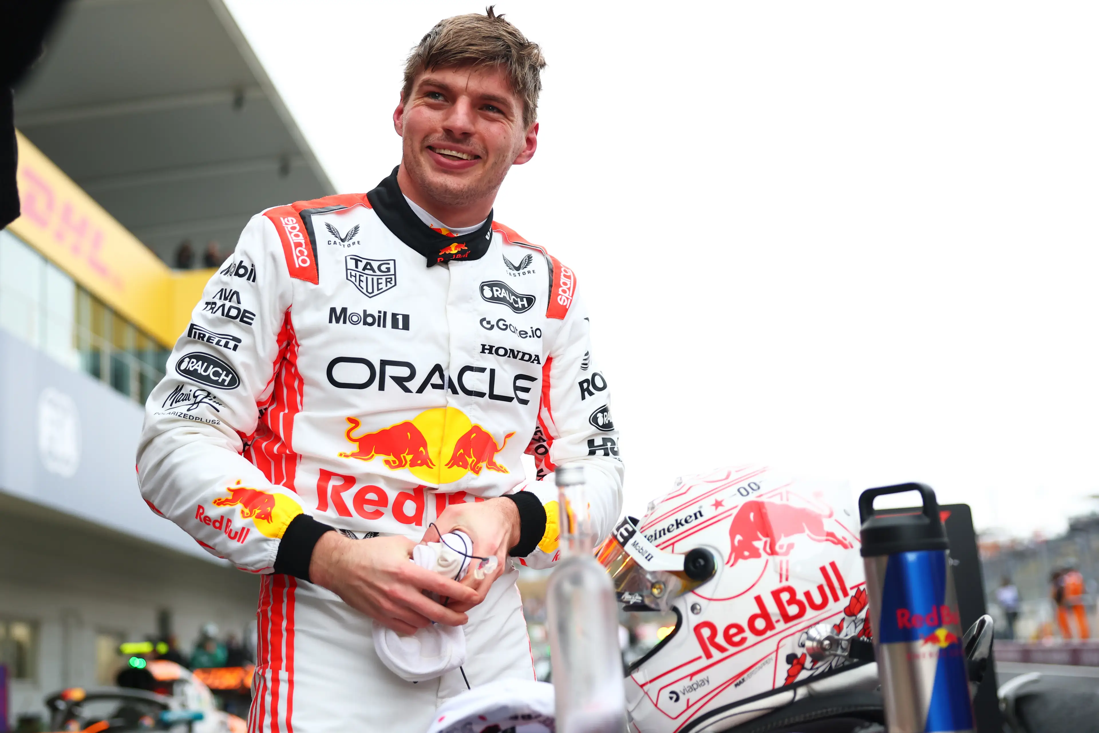 Max Verstappen clinched victory at the Japanese Grand Prix. Image: Getty