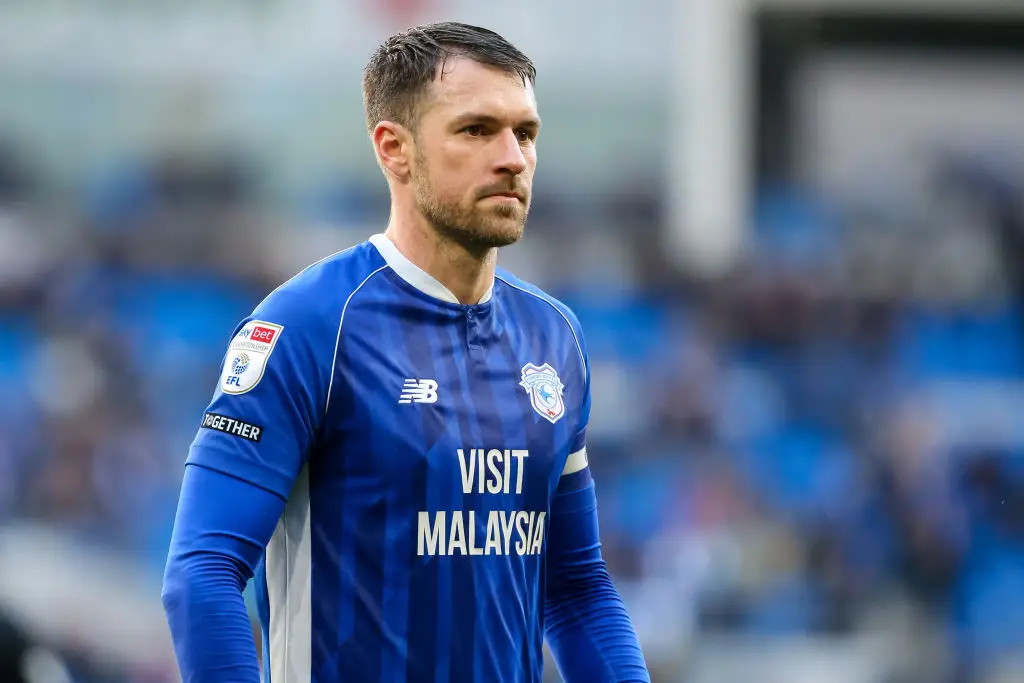 Aaron Ramsey is currently at hometown club Cardiff City. (