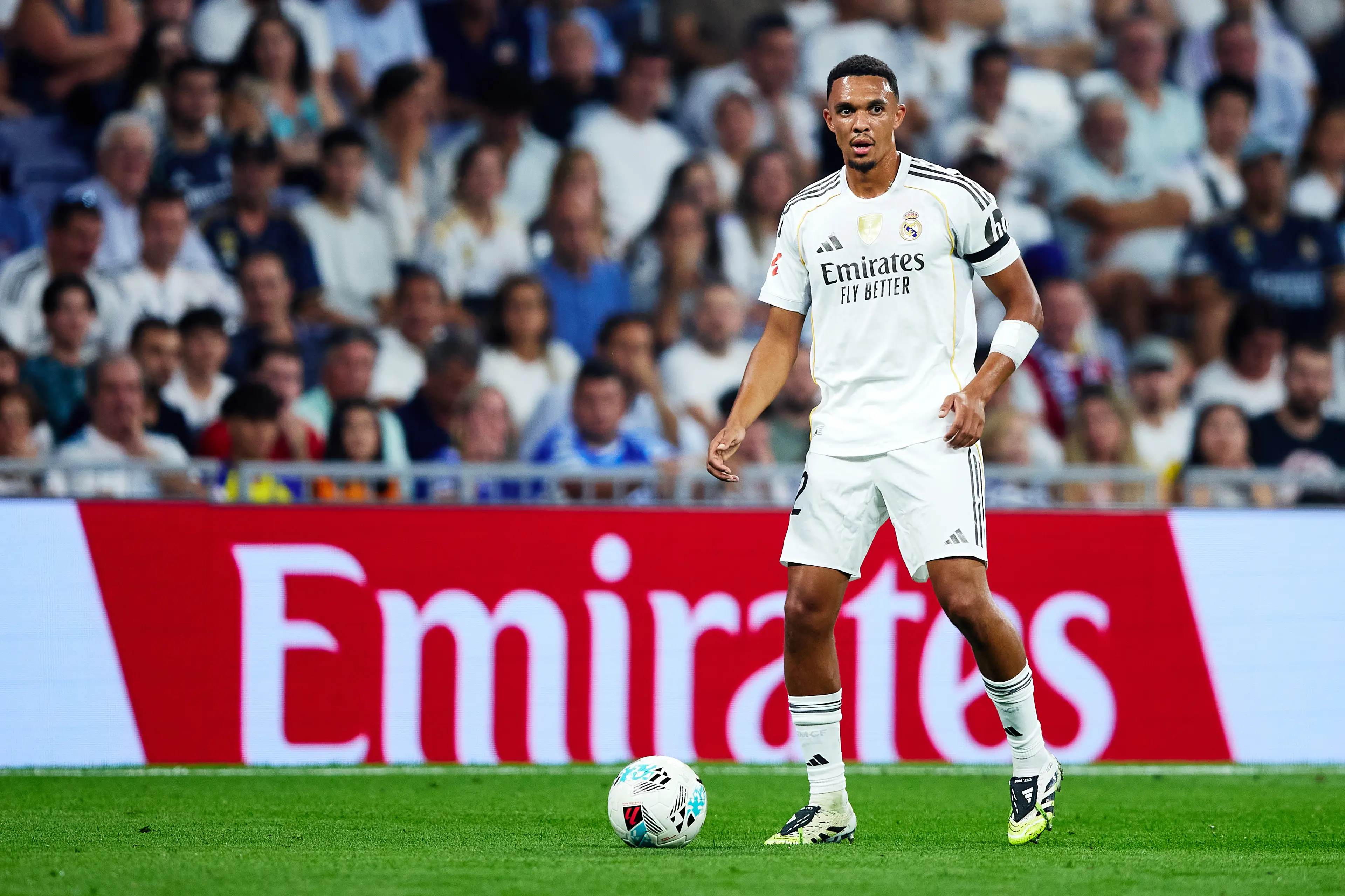 Trent Alexander-Arnold in action for Real Madrid against Osasuna. Image: Getty