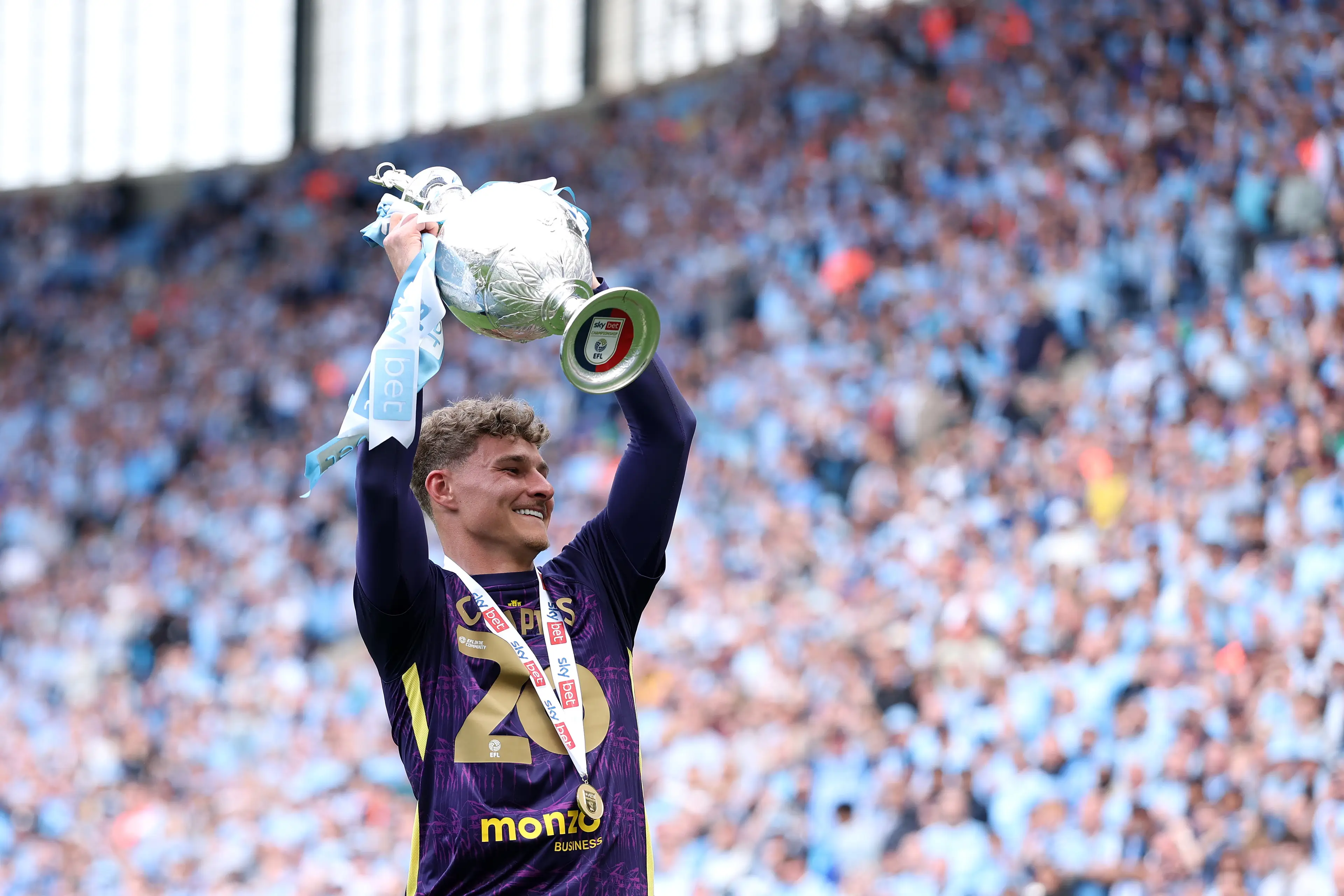 Carl Rushworth was integral in Coventry's promotion to the Premier League. Image: Getty