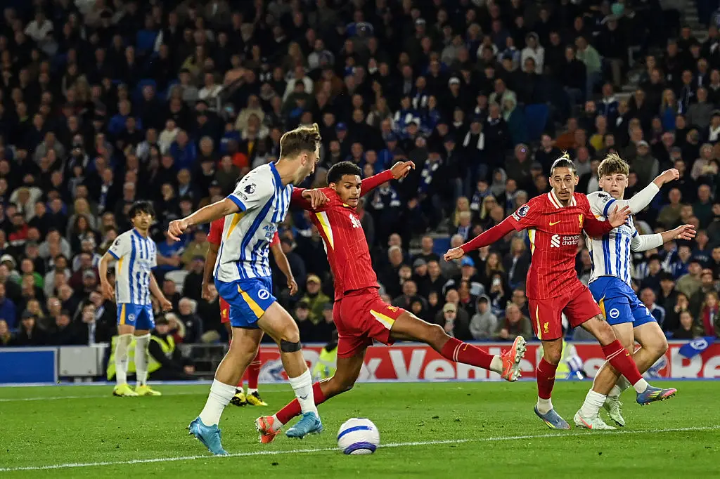 Brighton occupy eight place following their 3-2 win against Liverpool (Credit:Getty)