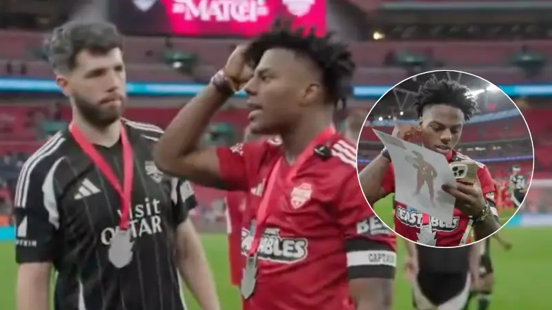 Speed loses rare $20,000 item after slipping on Wembley stairs and is offering huge cash reward to get it back