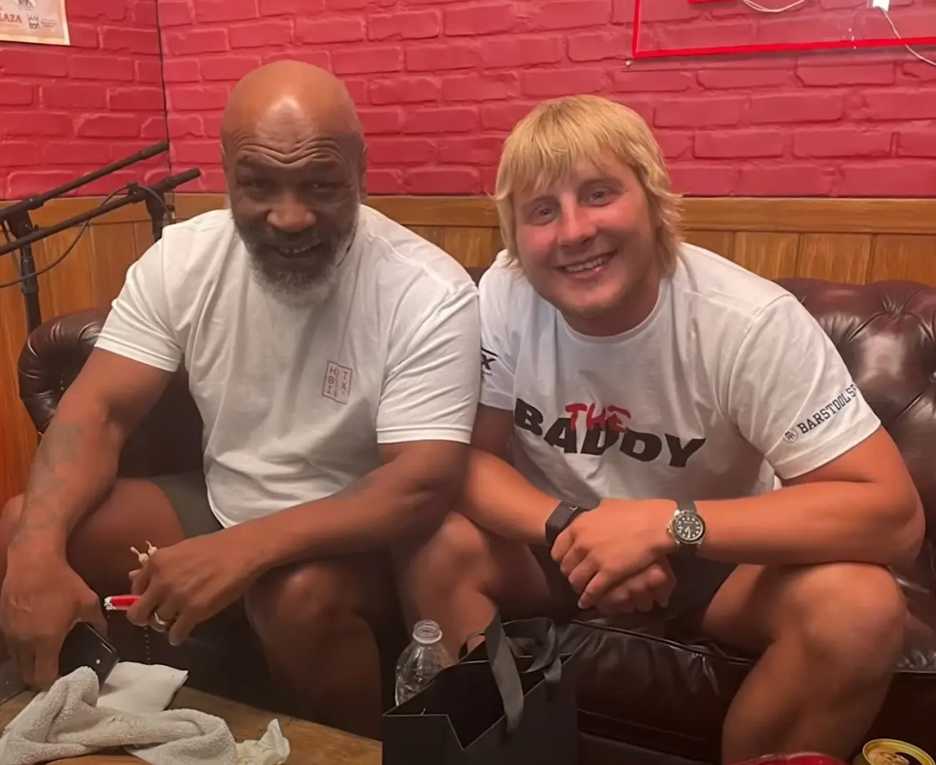 Mike Tyson gave Paddy Pimbett one key advice about his career. Image: Getty 