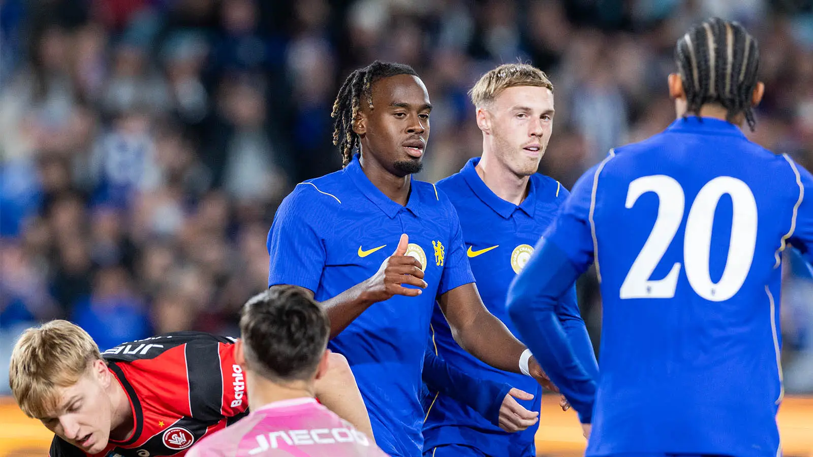 Jamie Gittens has played an active part in Chelsea's pre-season schedule (Image: Getty)