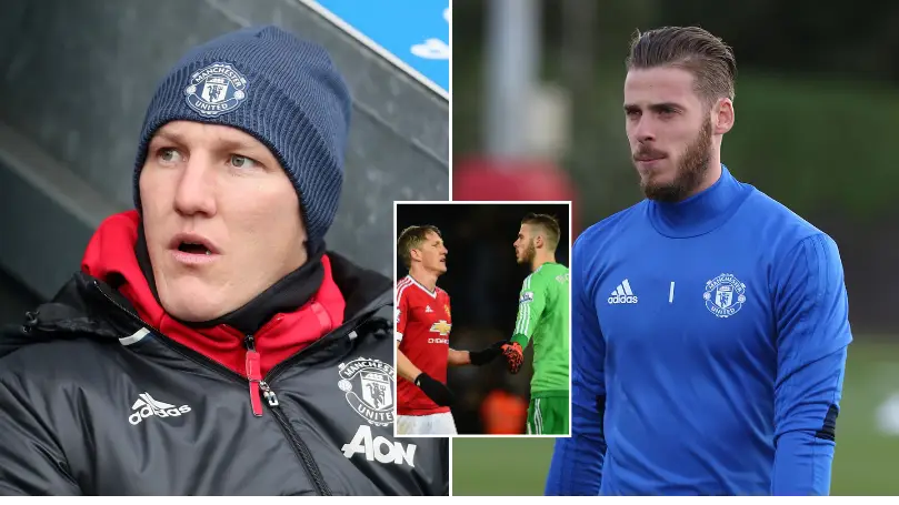 Bastian Schweinsteiger admits he 'angered' David de Gea when he first arrived at Man Utd
