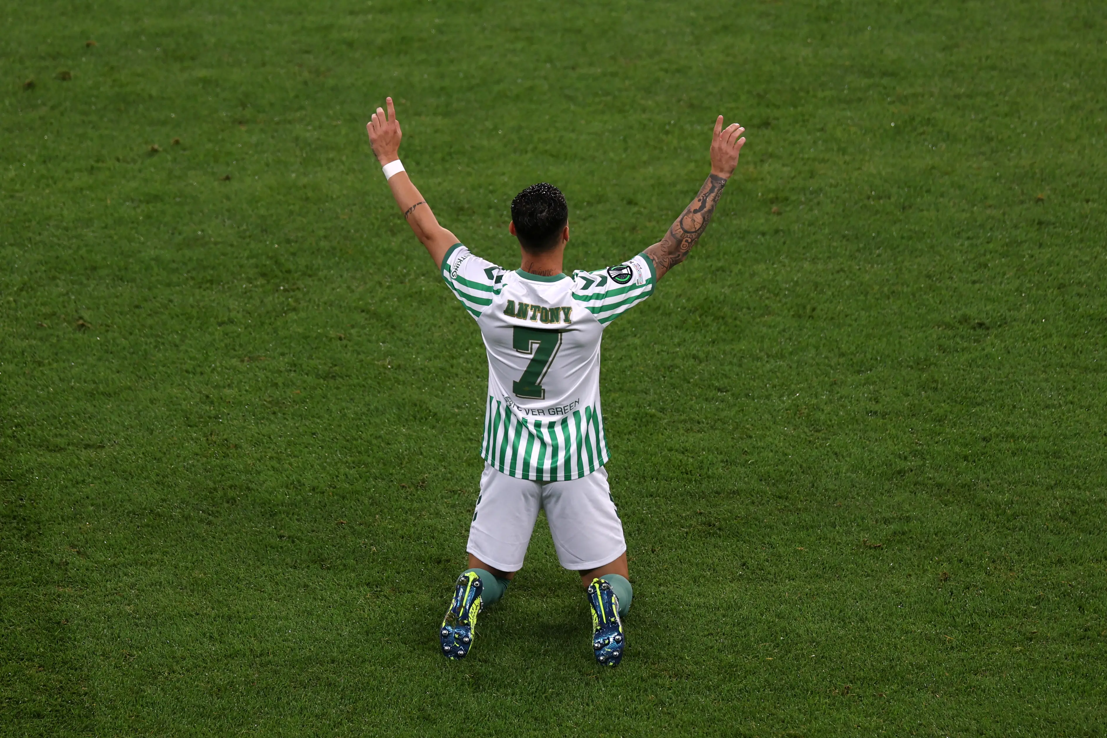 Antony registered nine goals and five assists for Betis last season. Image credit: Getty 