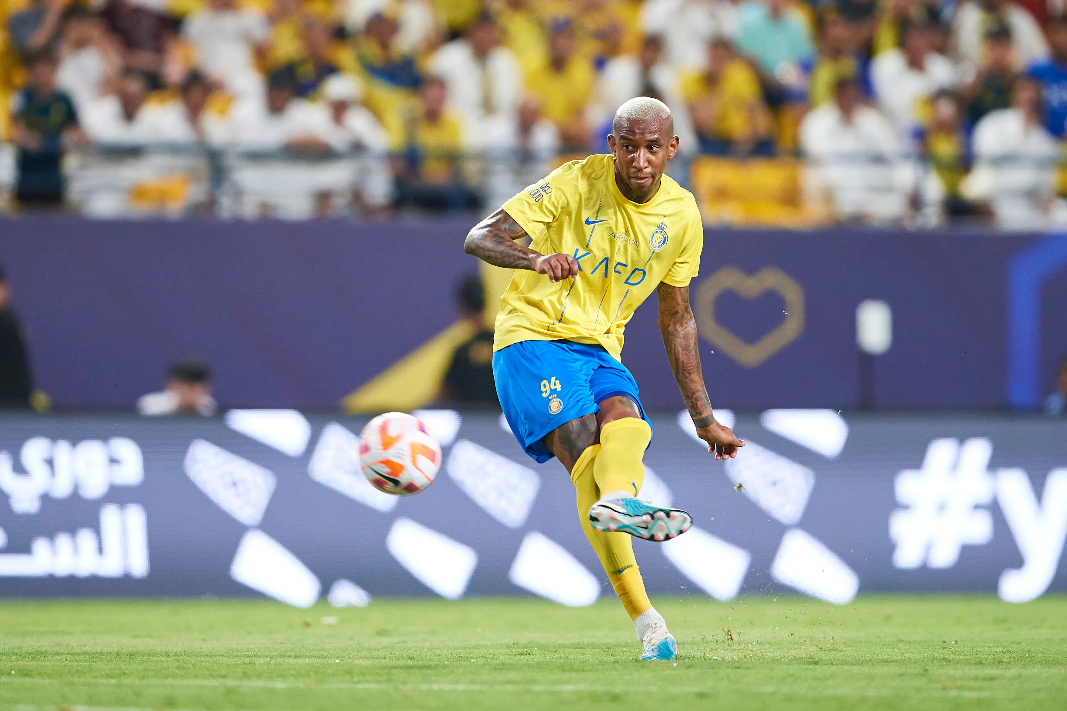 AndersonTalisca in action for Al Nassr. (Image: Getty)