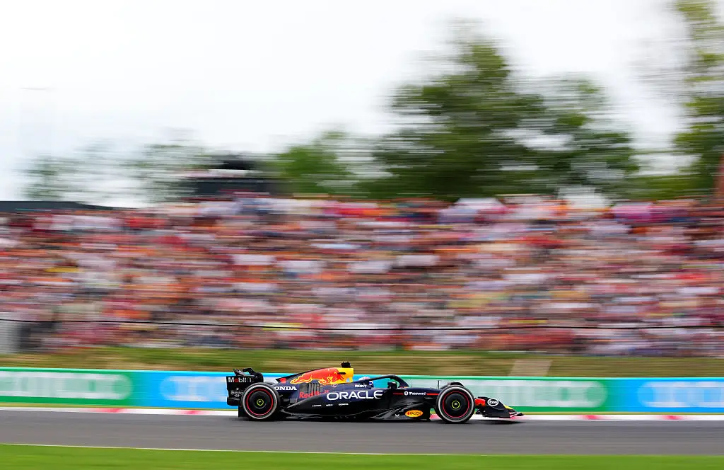 Max Verstappen finished the Hungarian Grand Prix in ninth. (Image: Getty)