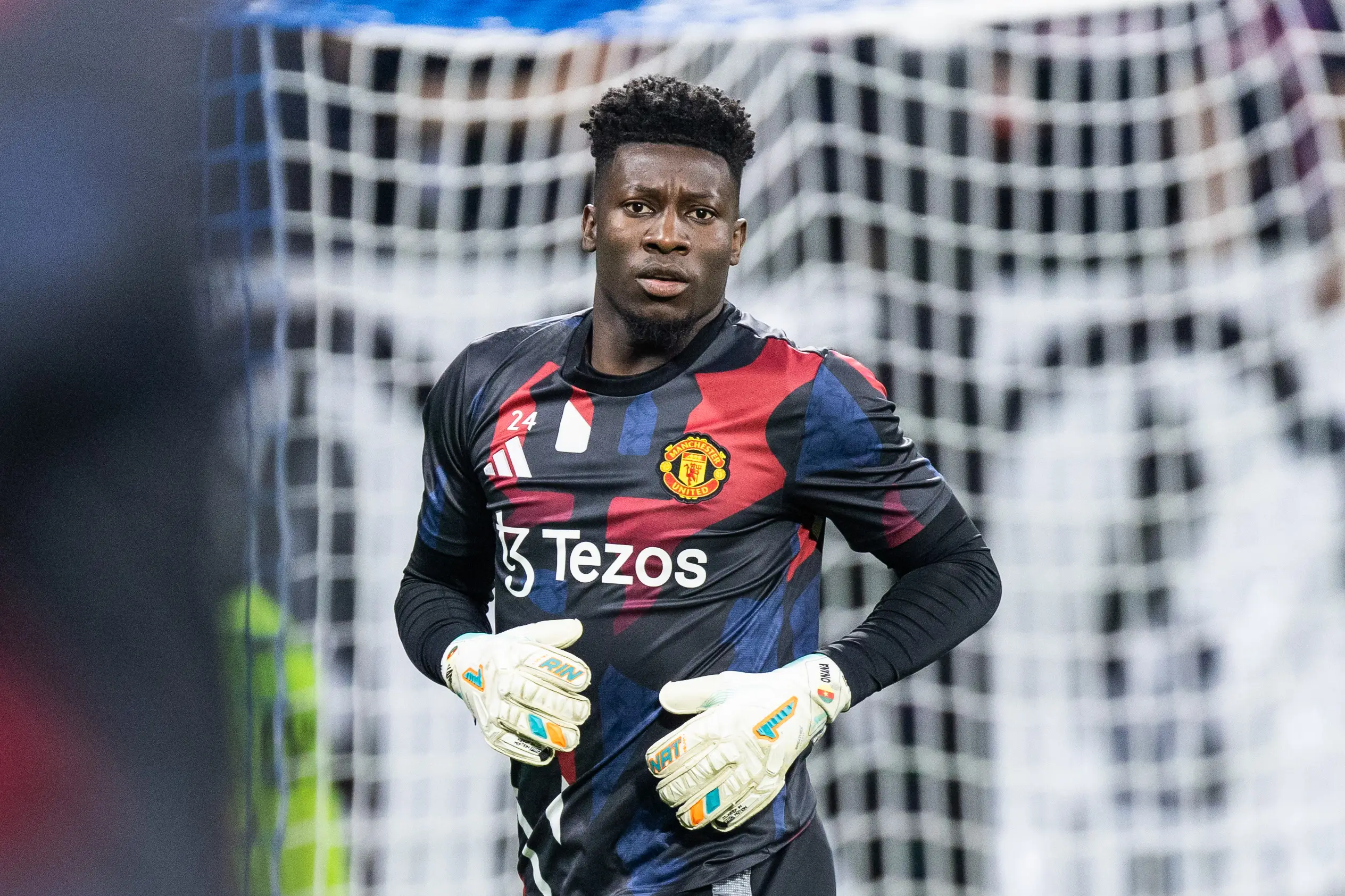 Andre Onana is under increasing pressure at Manchester United. Image: Getty