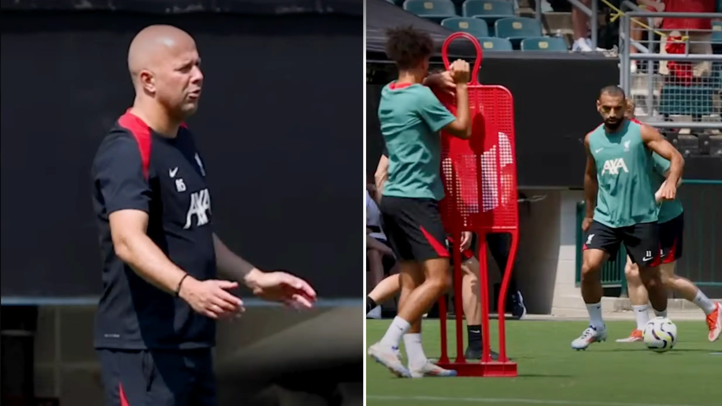 Fans work out four-word phrase Arne Slot is drilling into Liverpool players' heads during training sessions