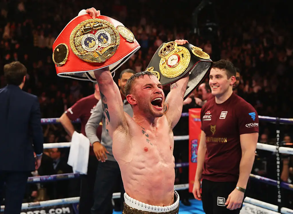 Carl Frampton was champion in the Super Bantamweight and Super featherweight divisions. (Image: Getty)