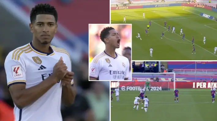 Jude Bellingham scores stunning equaliser for Real Madrid vs Barcelona, he is inevitable