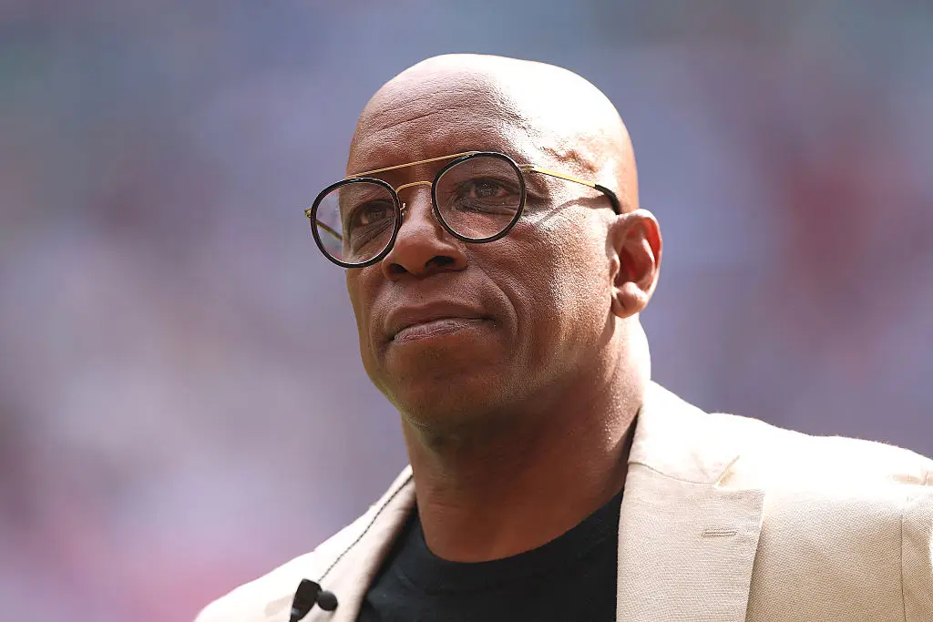 Ian Wright is now the highest-paid football pundit in the country. (Image: Getty)