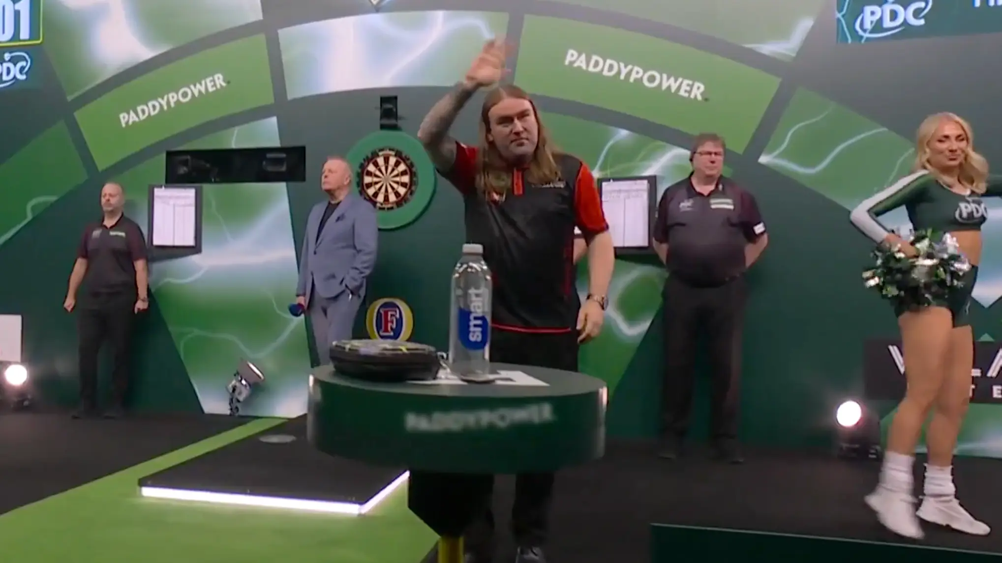 Why Paddy Power Logo Is Blurred During Luke Littler vs Ryan Searle Game at WDC