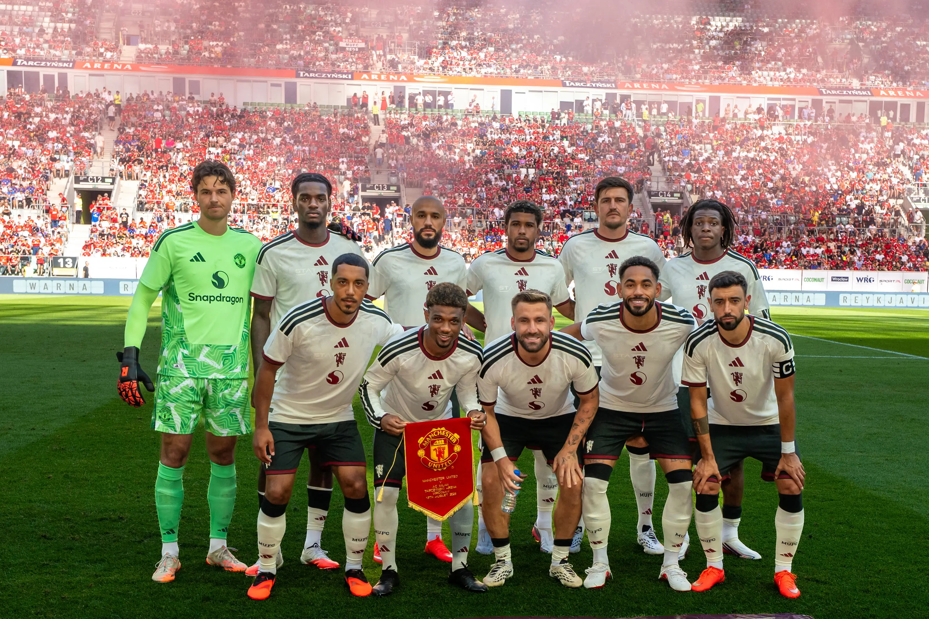 Man Utd debuted the new kit in their pre-season friendly against AC Milan. Image credit: Getty