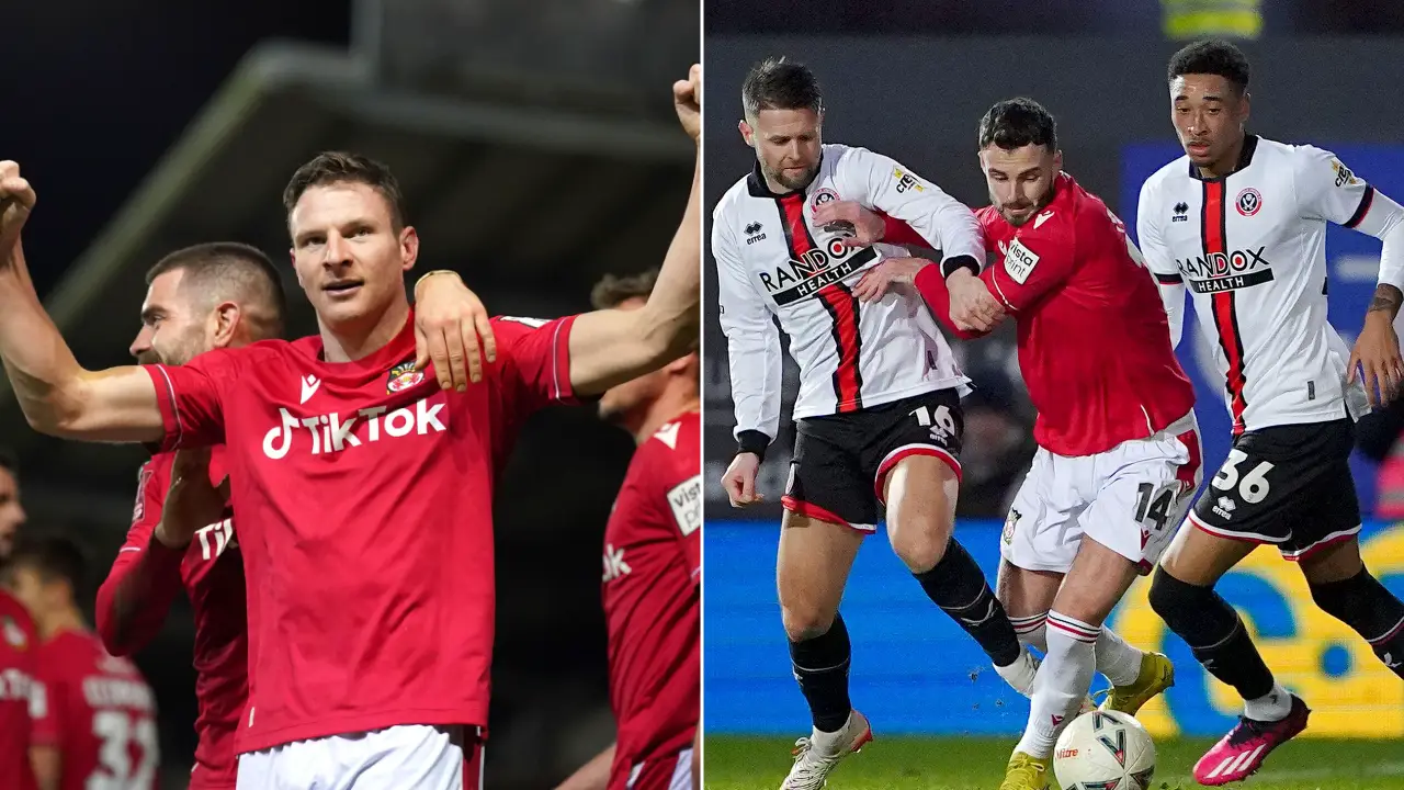 Wrexham took on Sheffield United at the Racecourse Ground on Sunday (