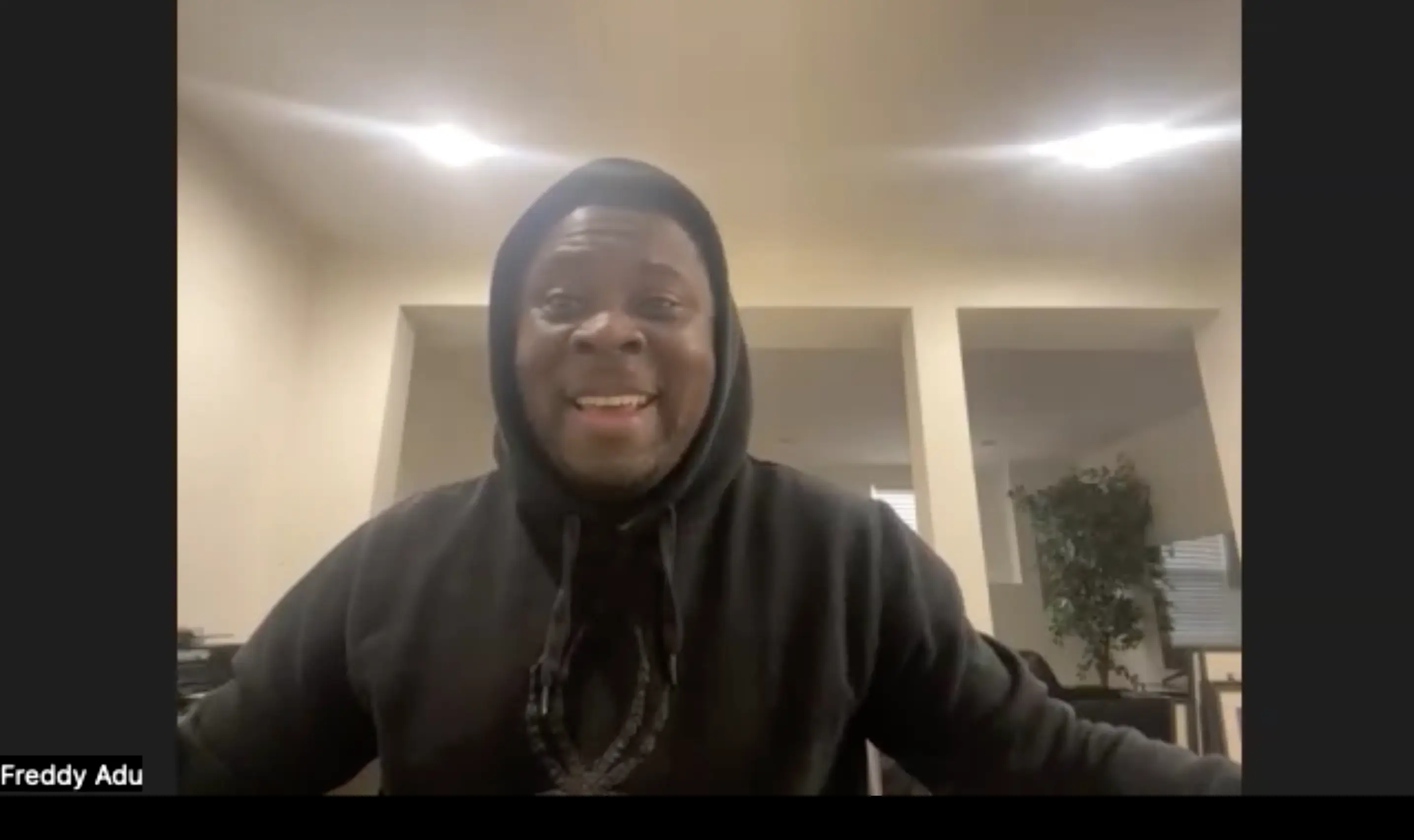 It was a privilege to speak with Freddy Adu over a Zoom call.