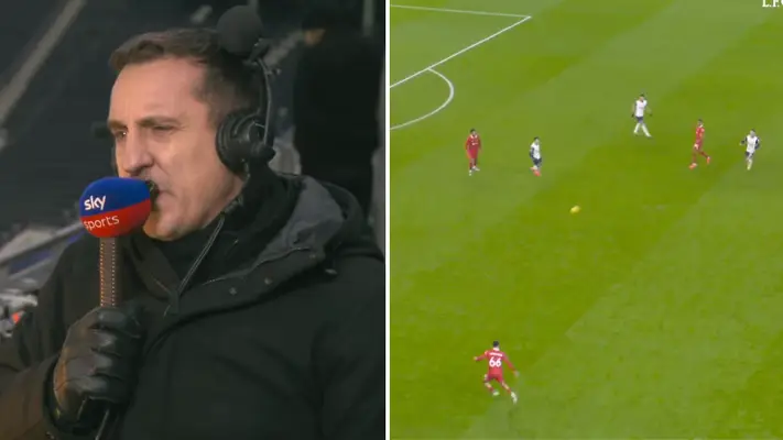 Gary Neville dismantles Spurs star for making 'silly' and 'mind-boggling' mistakes vs Liverpool