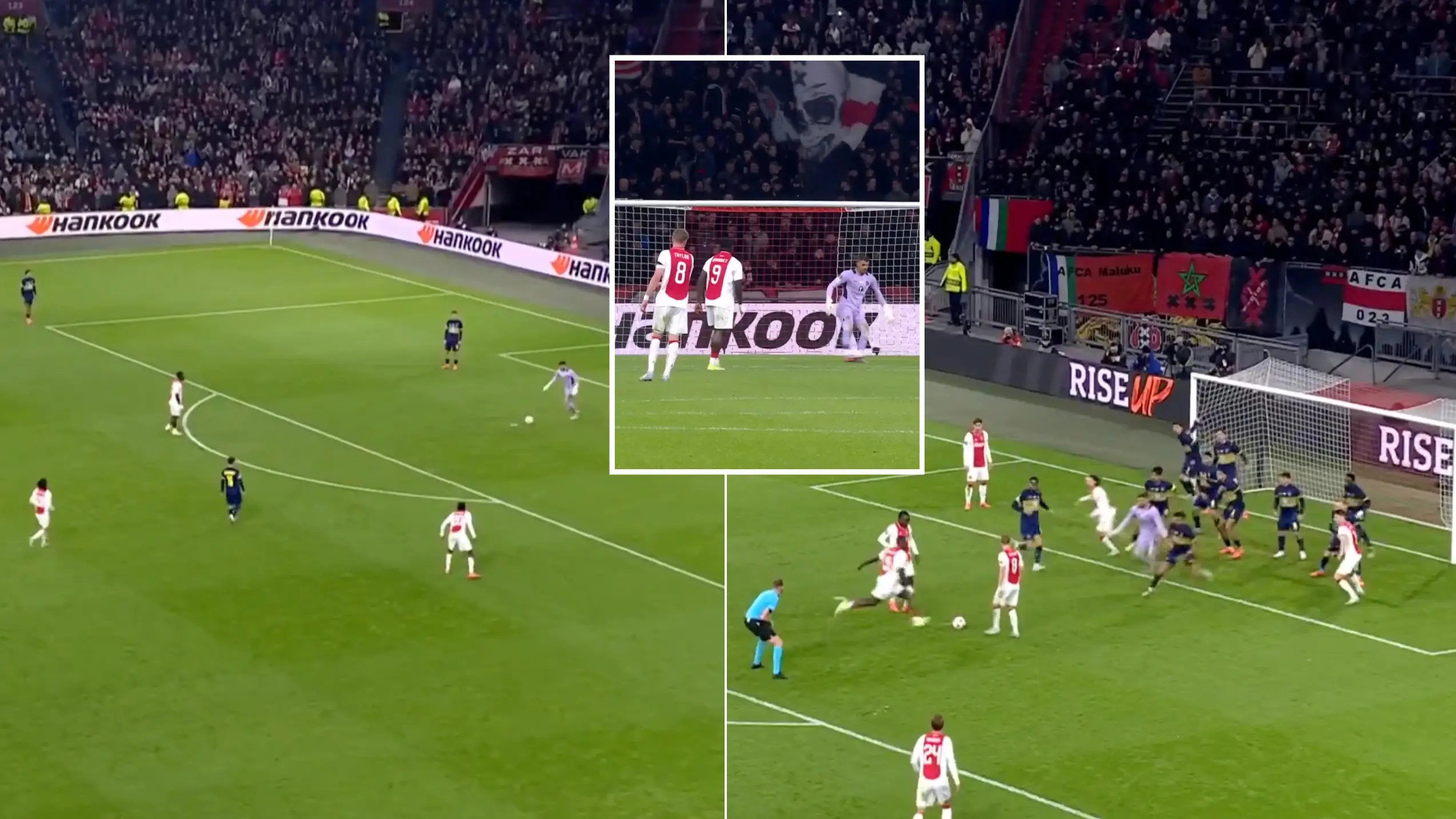 Ajax benefitted from one of football's strangest rules in Europa League clash