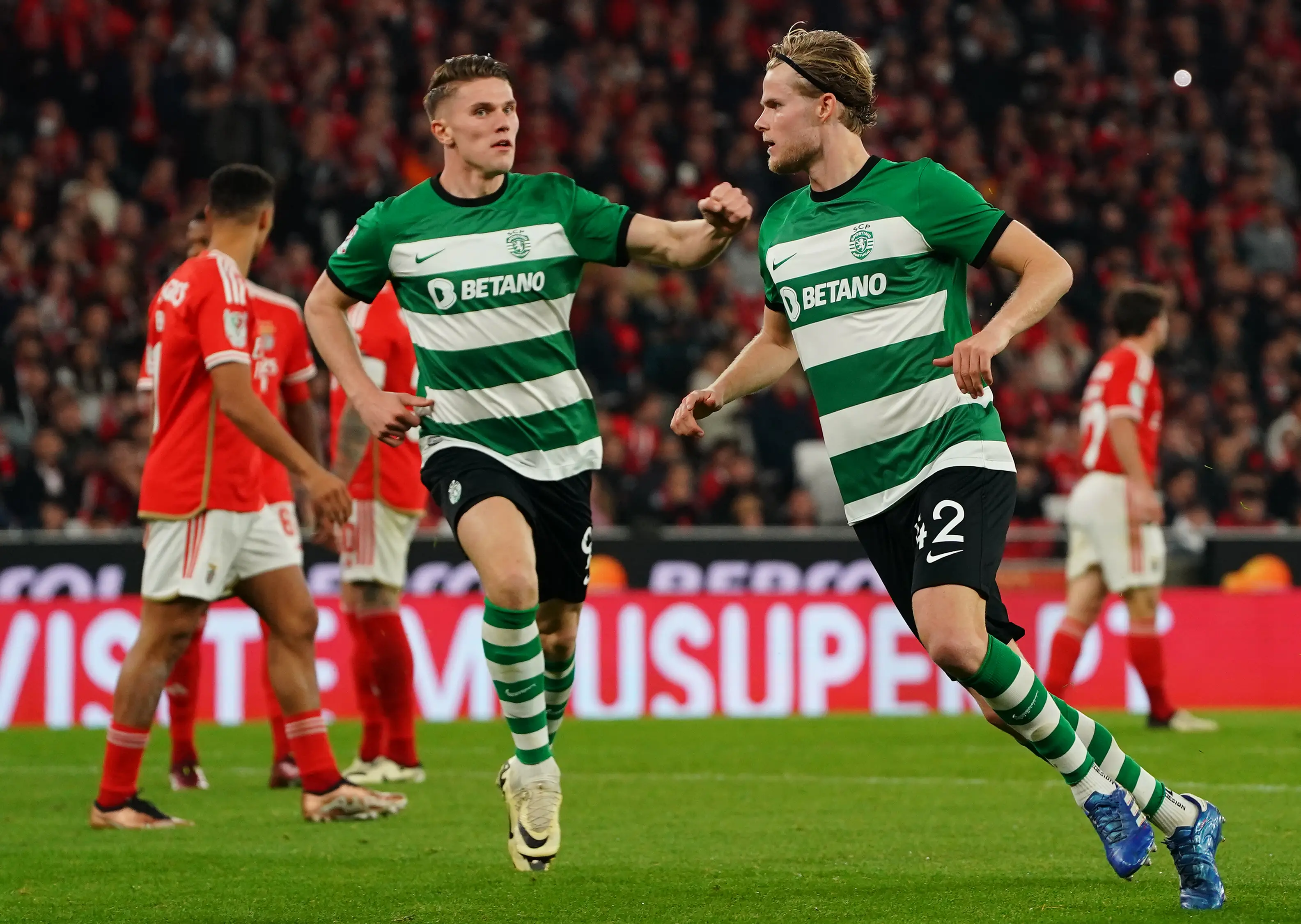 Viktor Gyokeres and Hjulmand are players Ruben Amorim rates highly. (Image: Gualter Fatia / Contributor via Getty Images)