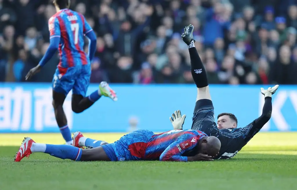 Jean-Philippe Mateta sustained an injury (Credit:Getty)