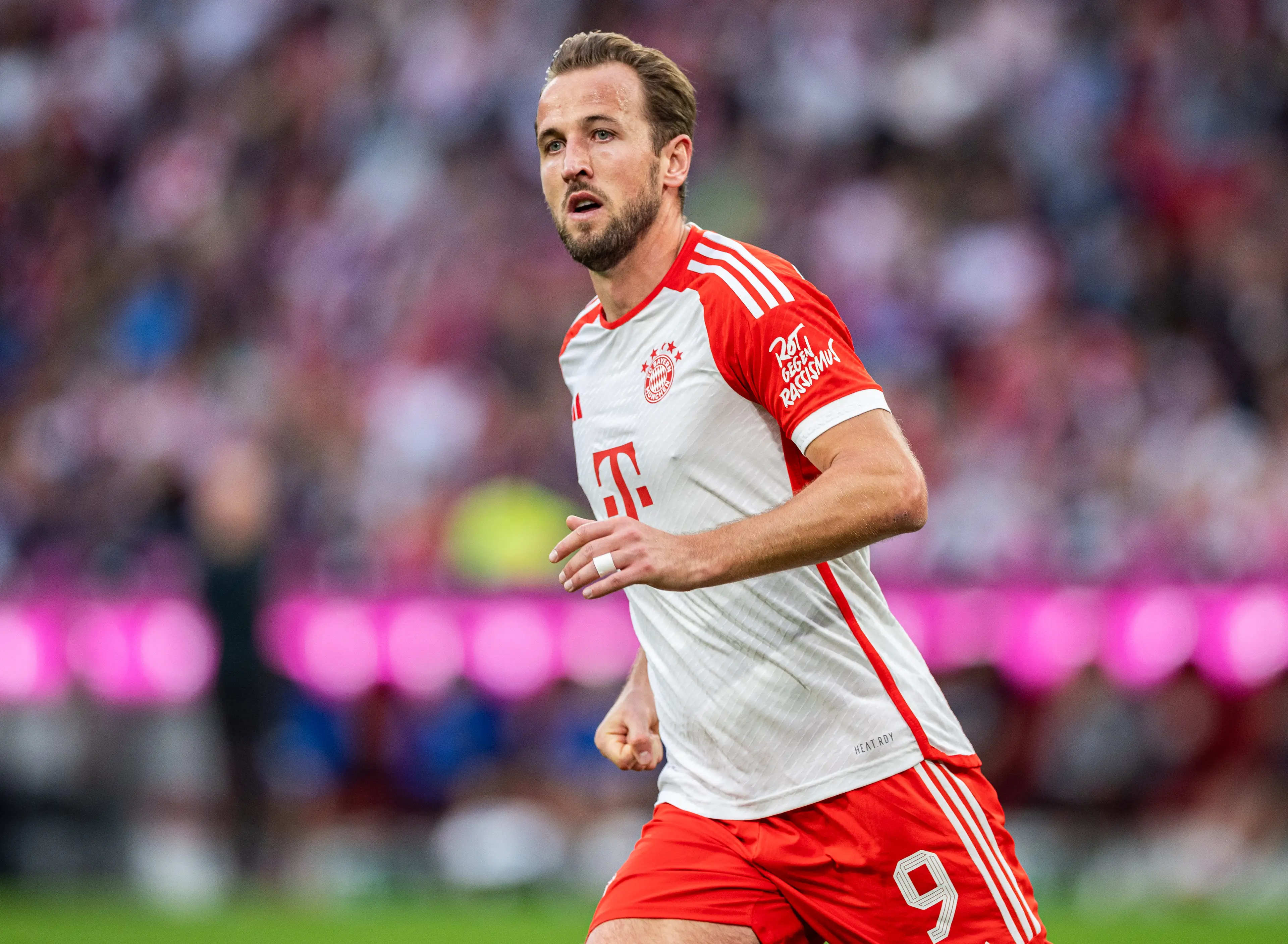 Bayern Munich striker Harry Kane (