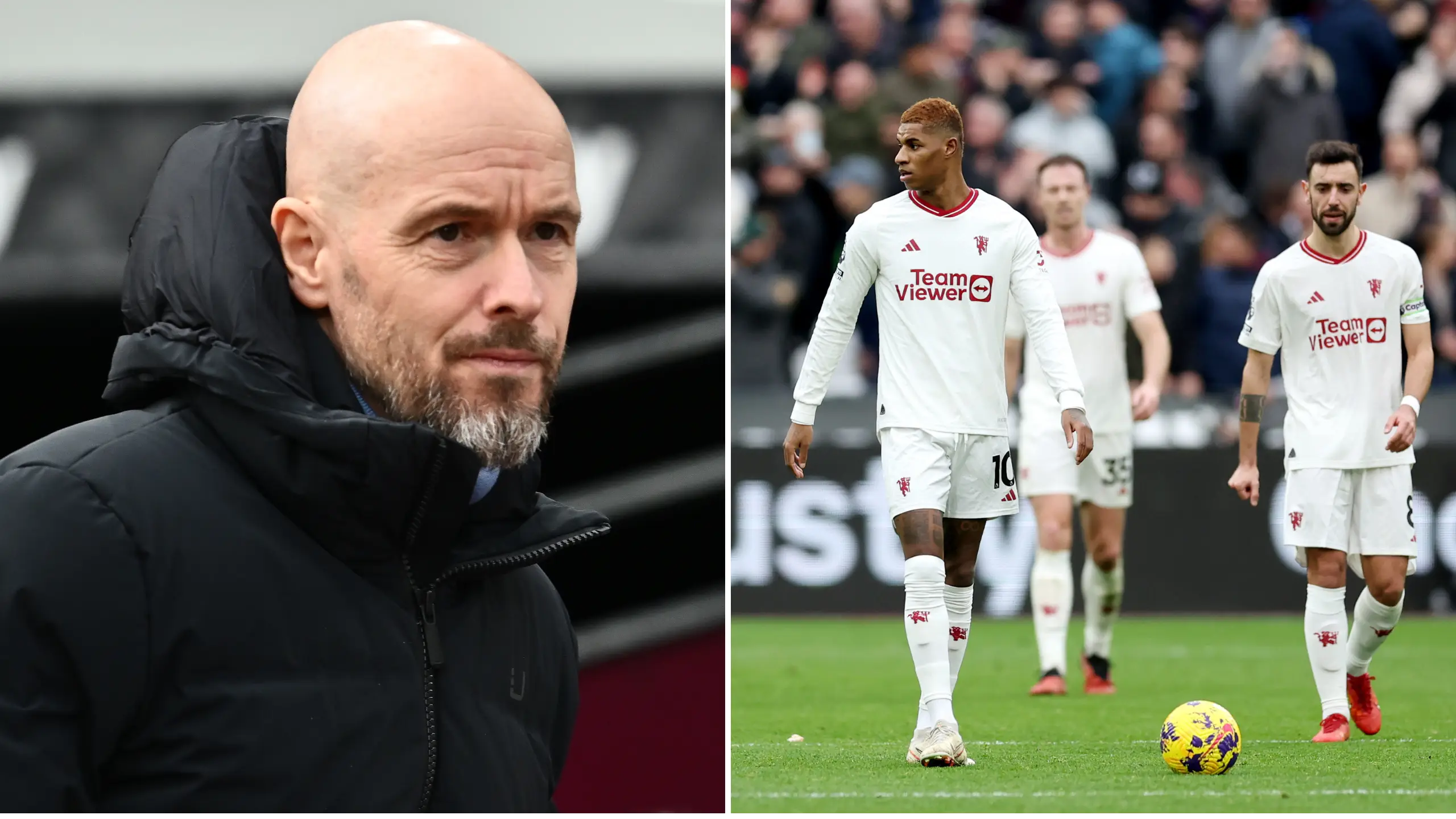 Man Utd make unwanted history with West Ham defeat and there's still time for it to get worse