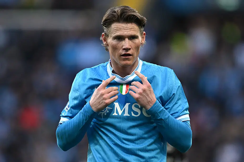 Scott McTominay has performed well at Napoli (Credit:Getty)