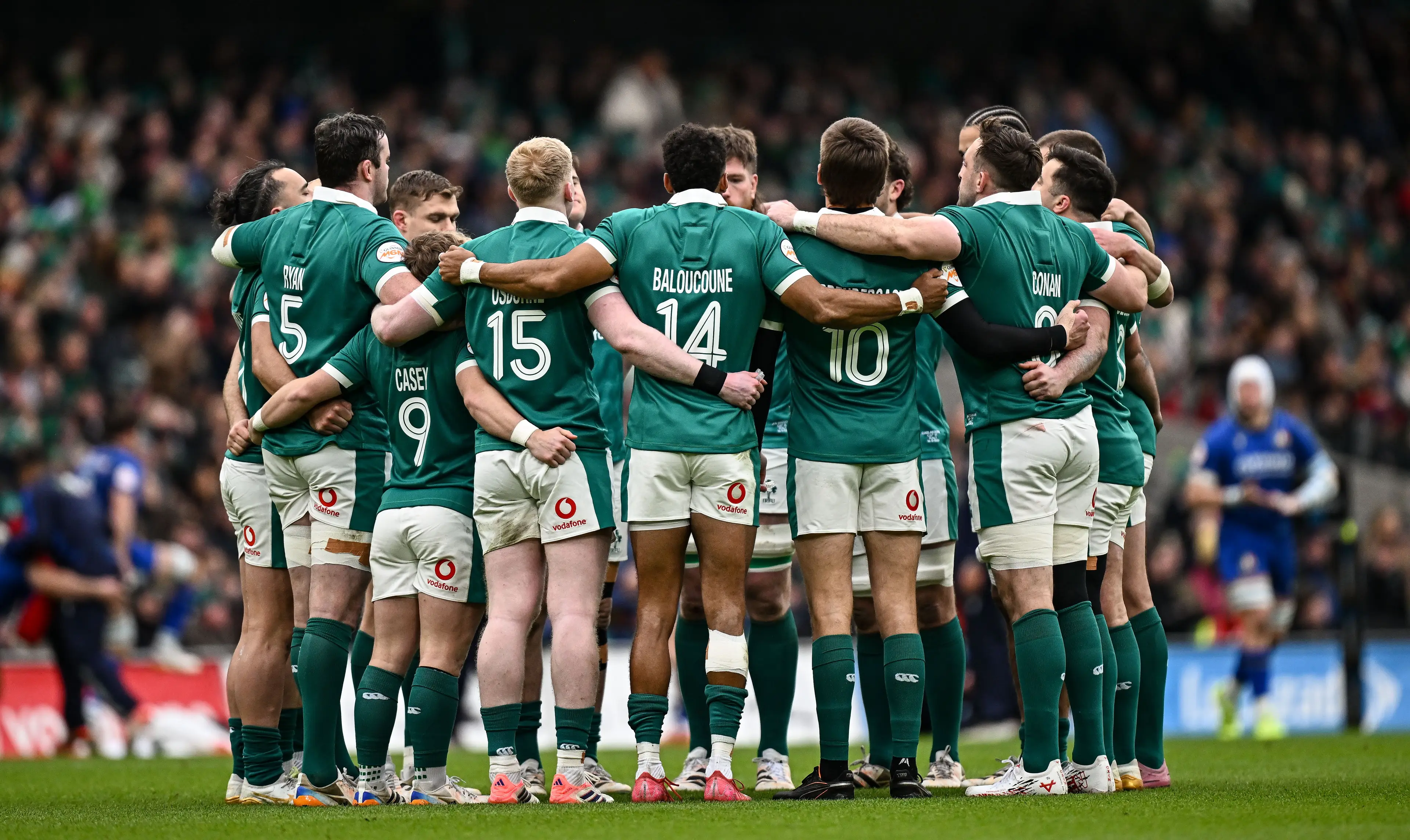 Ireland squad against Italy in the Six Nations (Getty Images)