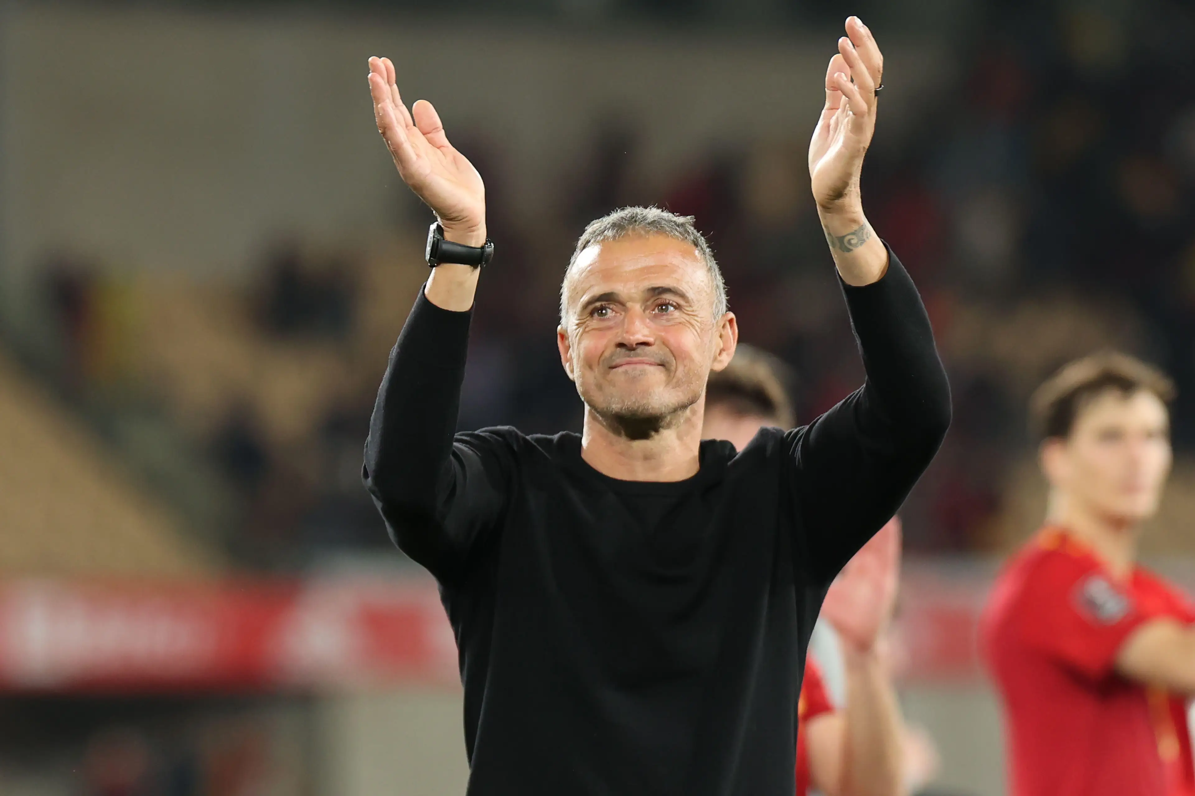 Spain head coach Luis Enrique is on the four-man shortlist (Image: Alamy)