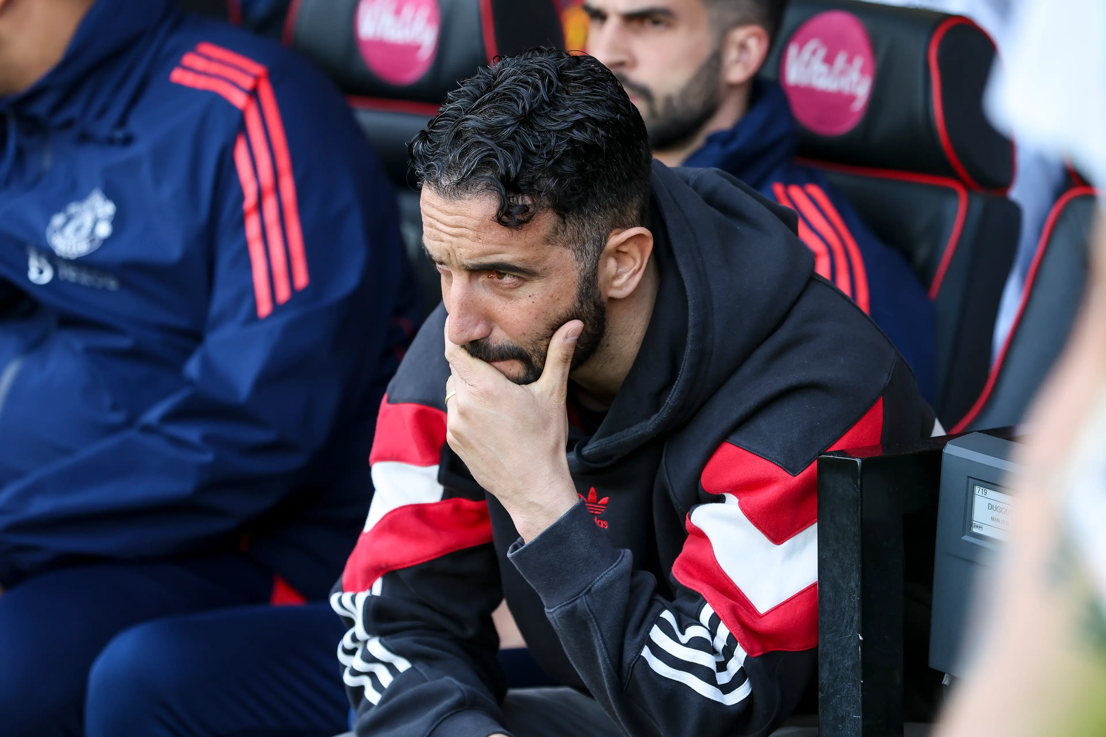 Ruben Amorim has named a 26-man travelling squad for the Europa League clash with Athletic Club. Image: Getty