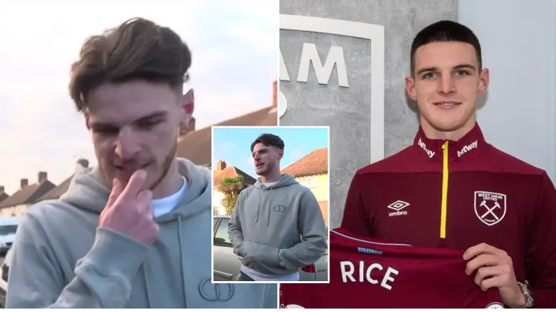 Declan Rice plans to wear number 41 shirt for the rest of his career