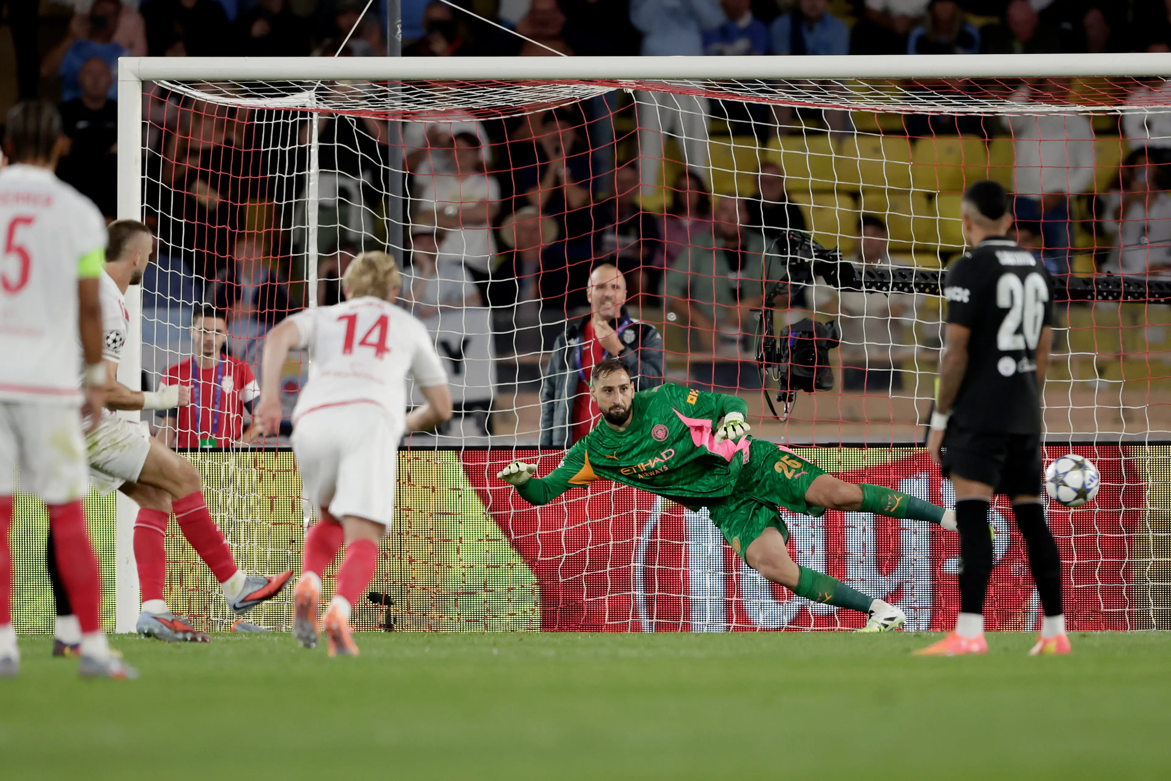 Dier converted past Gianluigi Donnarumma. Image credit: Getty