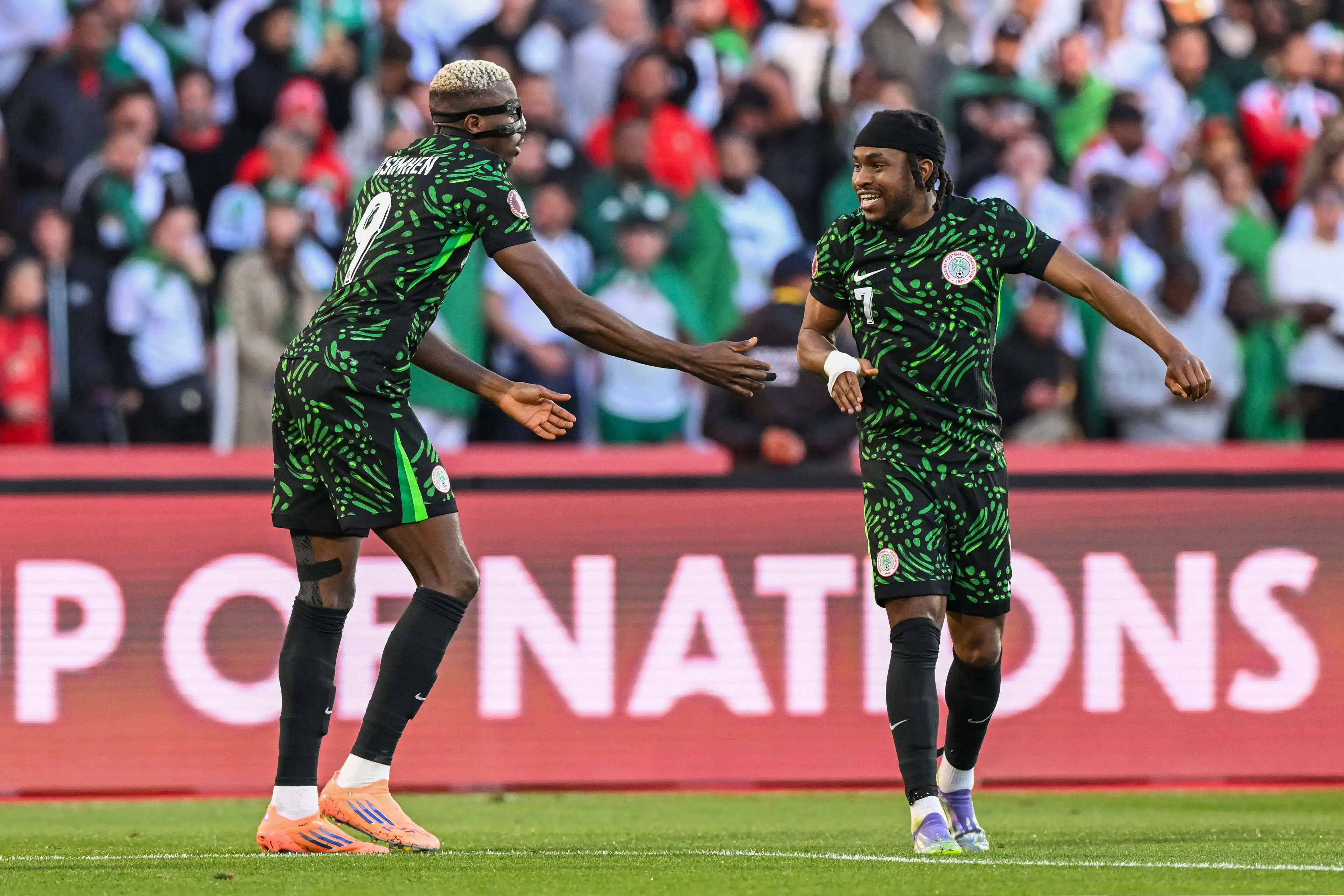 Lookman and Osimhen were lethal at AFCON '25. (Image Credit - Getty)