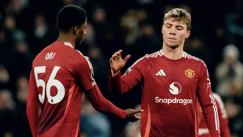 Chido Obi and Rasmus Hojlund comparison stat emerges after Man Utd defeat to Fulham and it looks like a typo