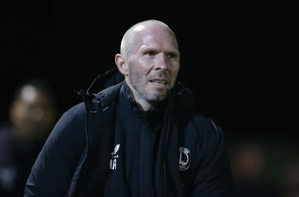 Michael Appleton managed Charlton Athletic from September 2023 until January 2024. (Image: Getty)