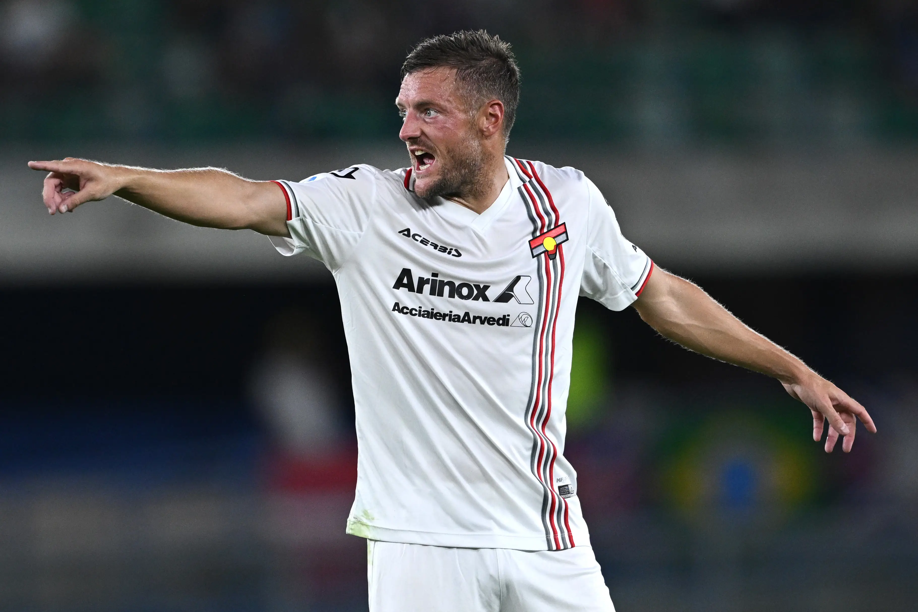 Vardy made his debut on Monday evening. Image: Getty