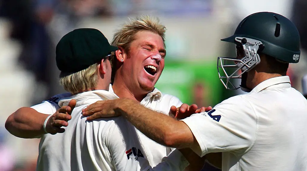 Shane Warne took 40 wickets for Australia during the iconic 2005 Ashes series (Image: Getty)