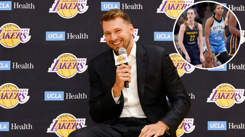 Luka Doncic's insane hourly Lakers wage on new deal compared to Caitlin Clark and Angel Reese's WNBA salary