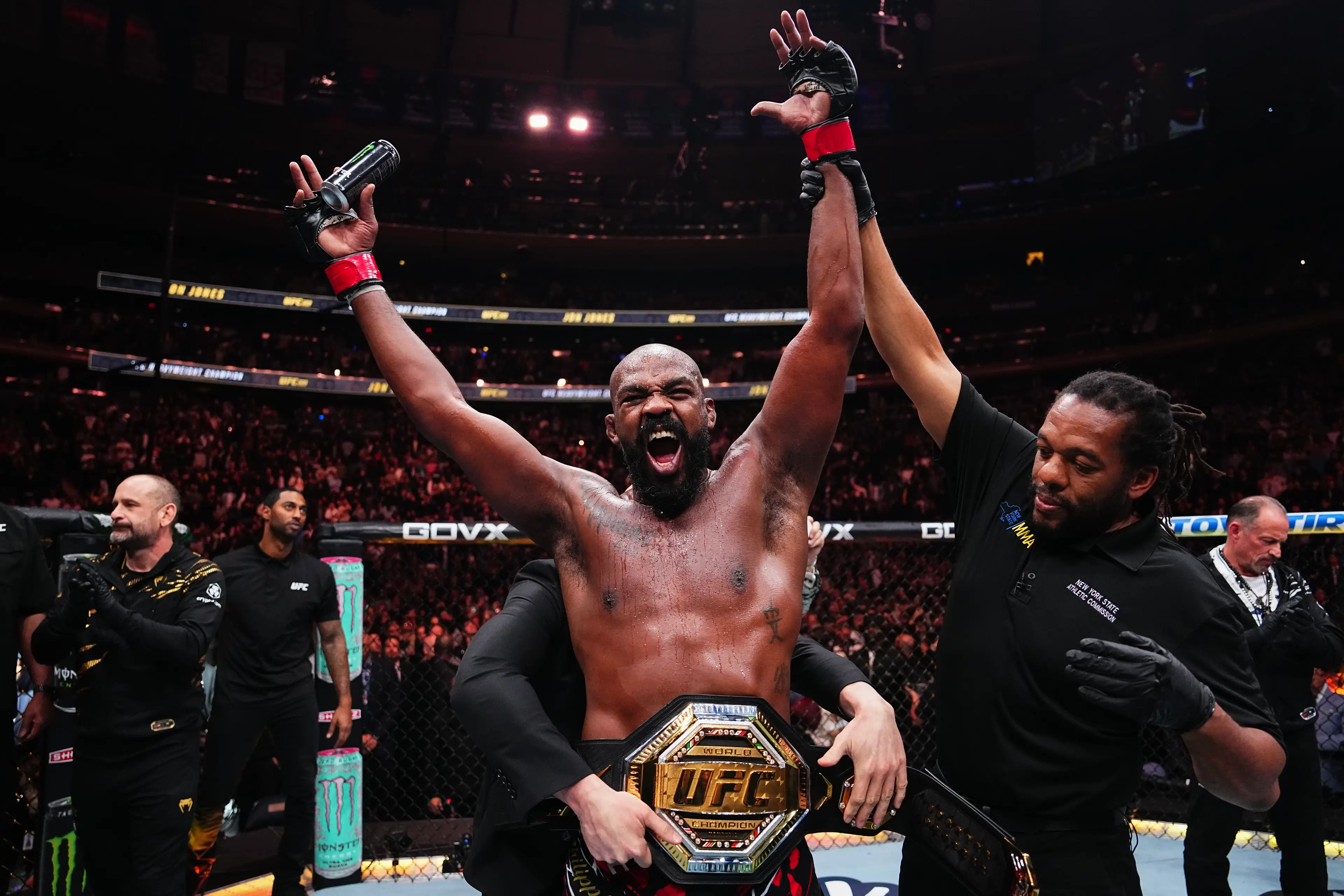 Jon Jones retired from UFC [Photo by Jeff Bottari/Zuffa LLC]