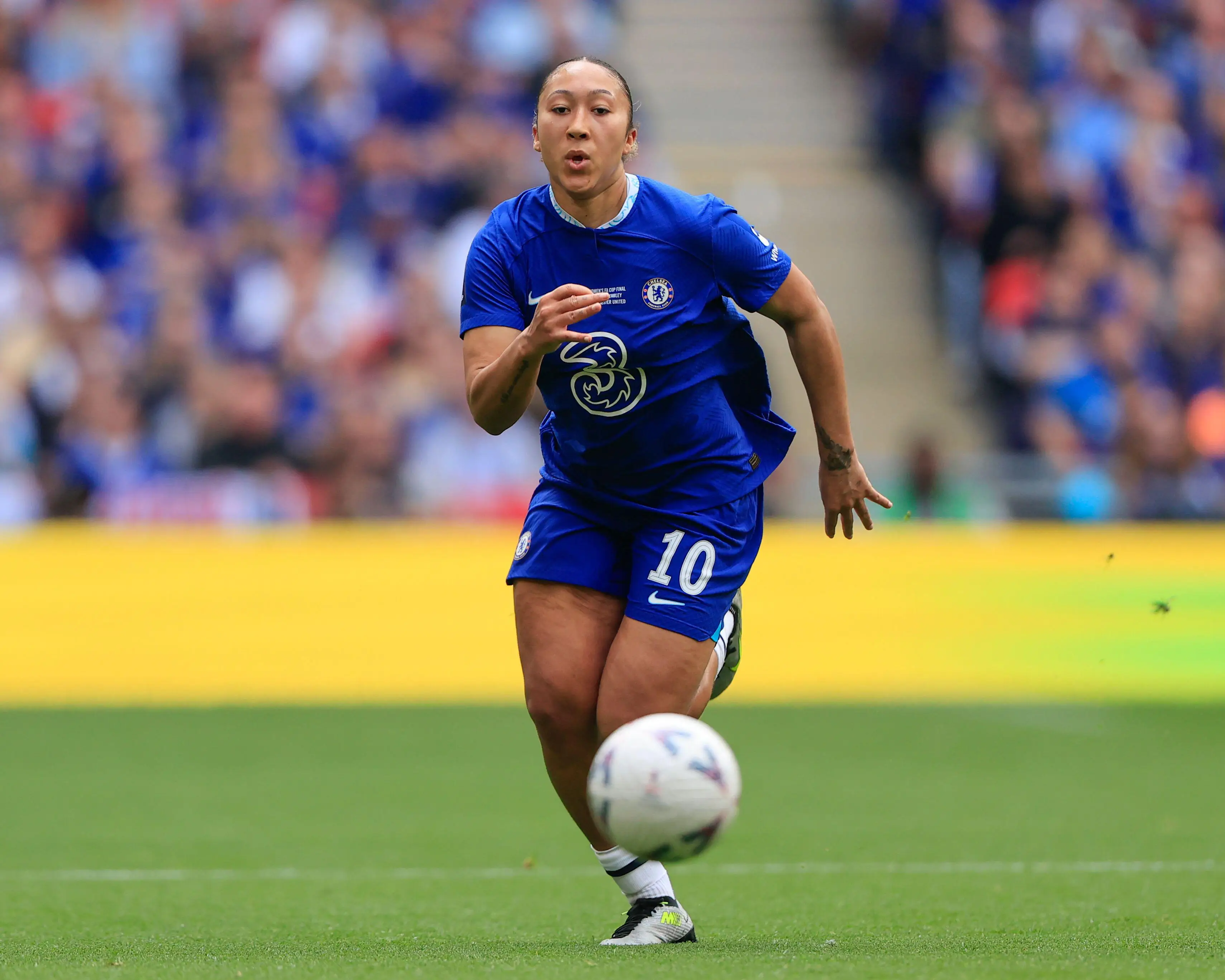 Lauren James has been outstanding for Chelsea this season. Image: Alamy