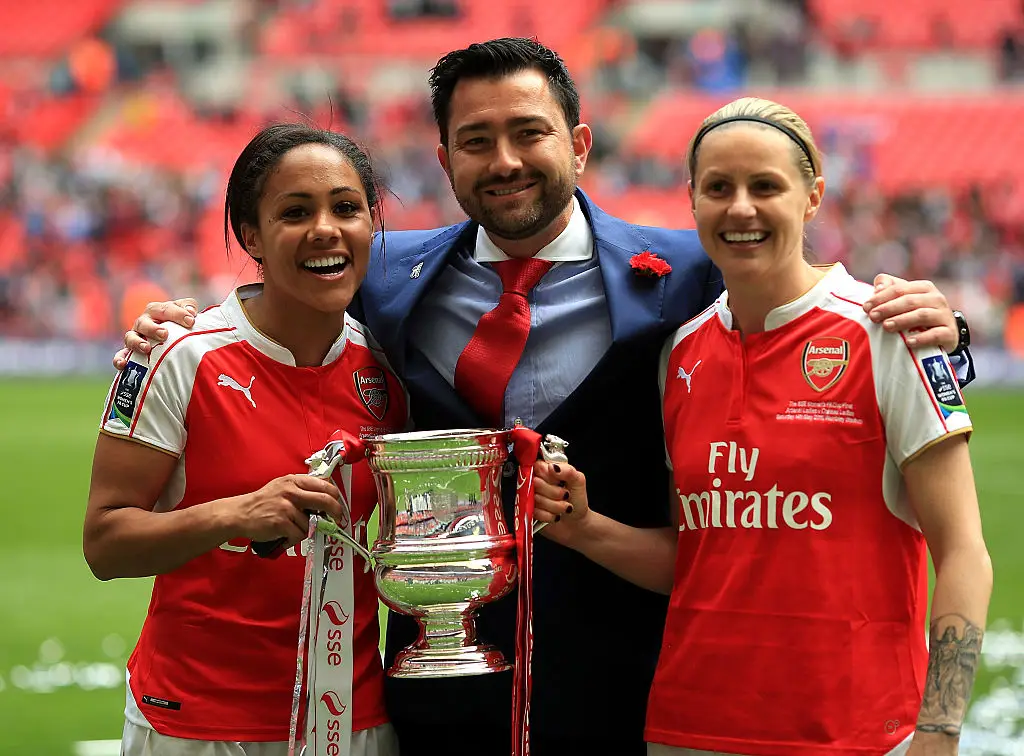 Alex Scott and Kelly Smith in 2016 (Credit:Getty)