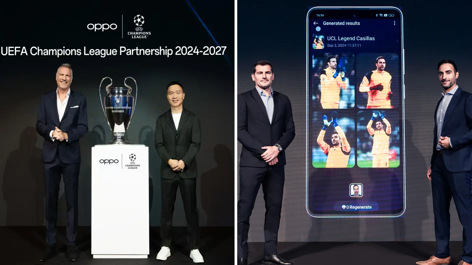 UCL legend Iker Casillas makes surprise appearance at Champions League partnership