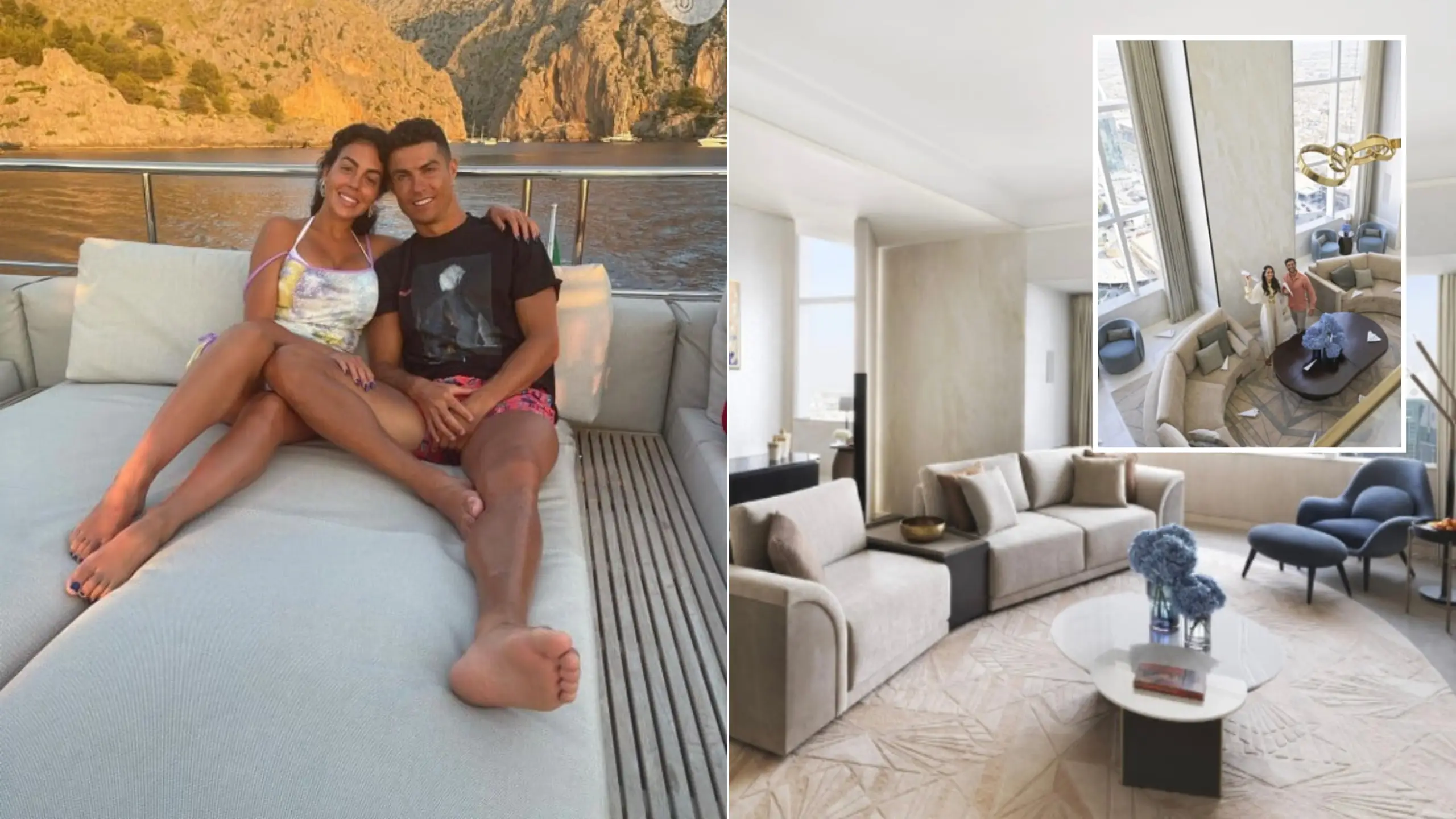 Cristiano Ronaldo and Georgina Rodriguez paid insane amount each month for 17-room hotel suite before finding dream £10.5m Saudi mansion