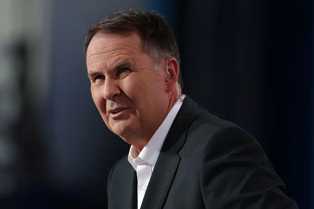 Tony Jones joined Nine Network in 1986 and has been a key part of their tennis coverage. (Image: Getty)